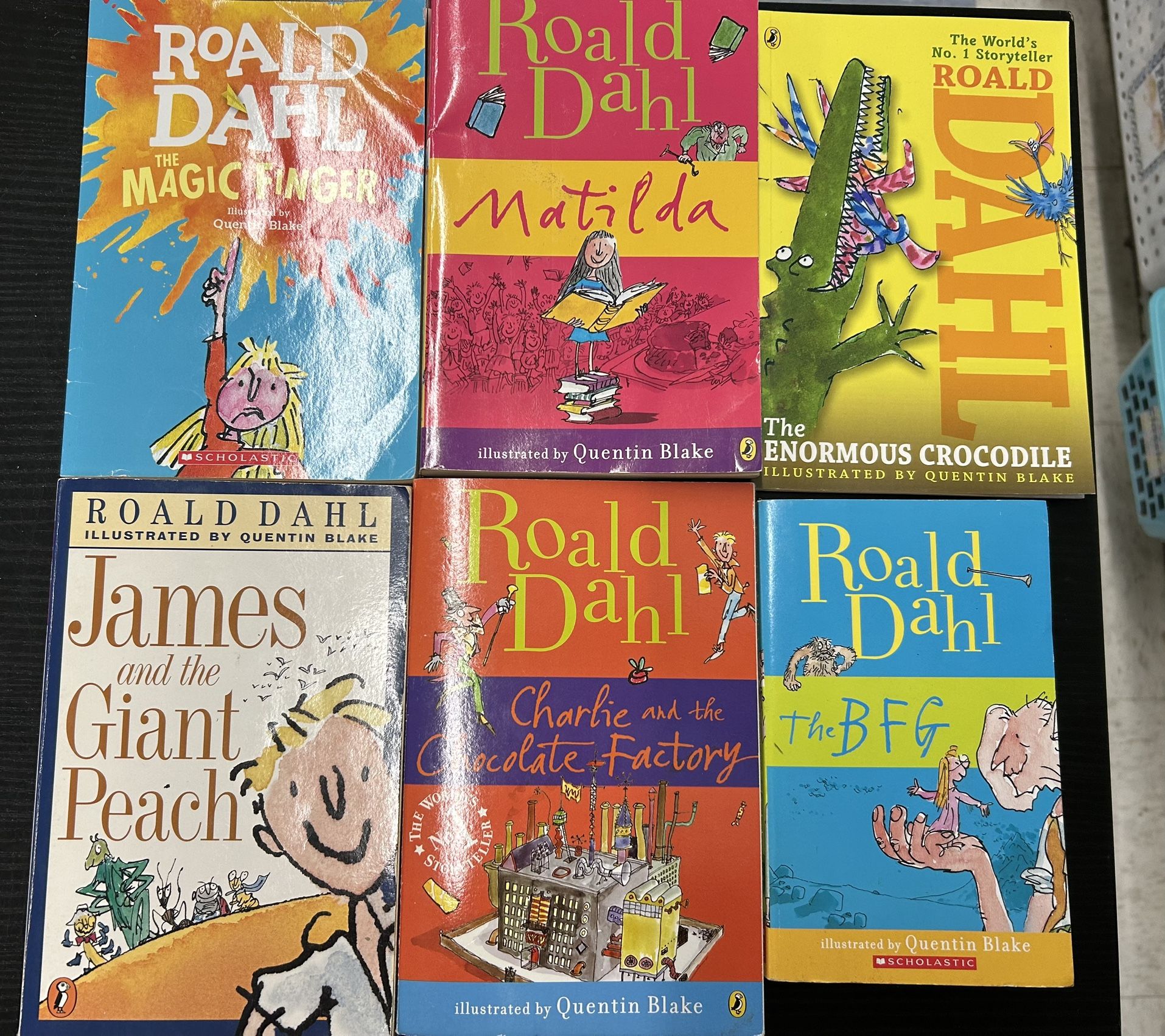 Roald Dahl bundle of 6 books