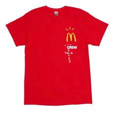 Brand new Travis Scott x McDonald’s Crew T-shirt