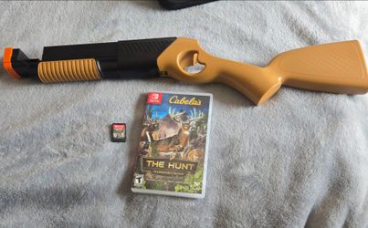 Cabela's The Hunt: Championship Edition Nintendo Switch with Rifle Peripheral