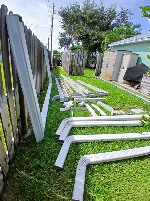Used 6" K Gutter and Parts
