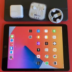 Apple IPad 7th Generation (10.2” Retina /Touch ID /Latest IOS 15/2019 model) 32GB with Accessories (Apple pencil compatible)
