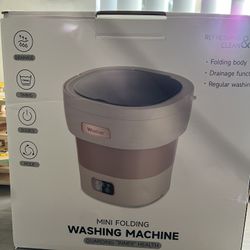 Mini Folding Washing Machine 
