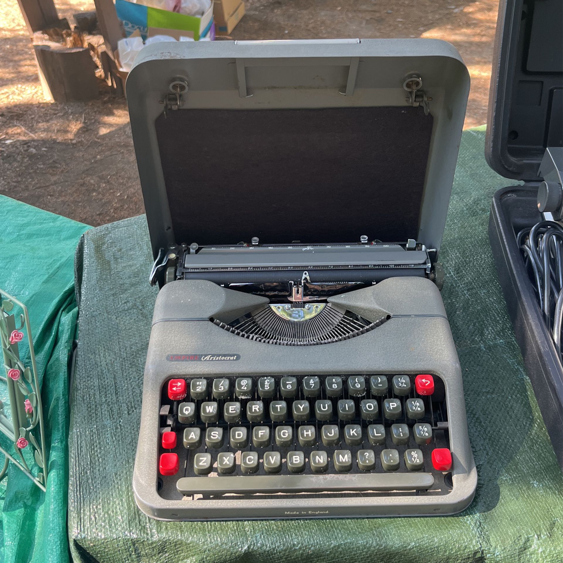 Antique Portable Typewriter