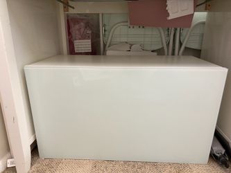White Storage Cabinet / Organizer