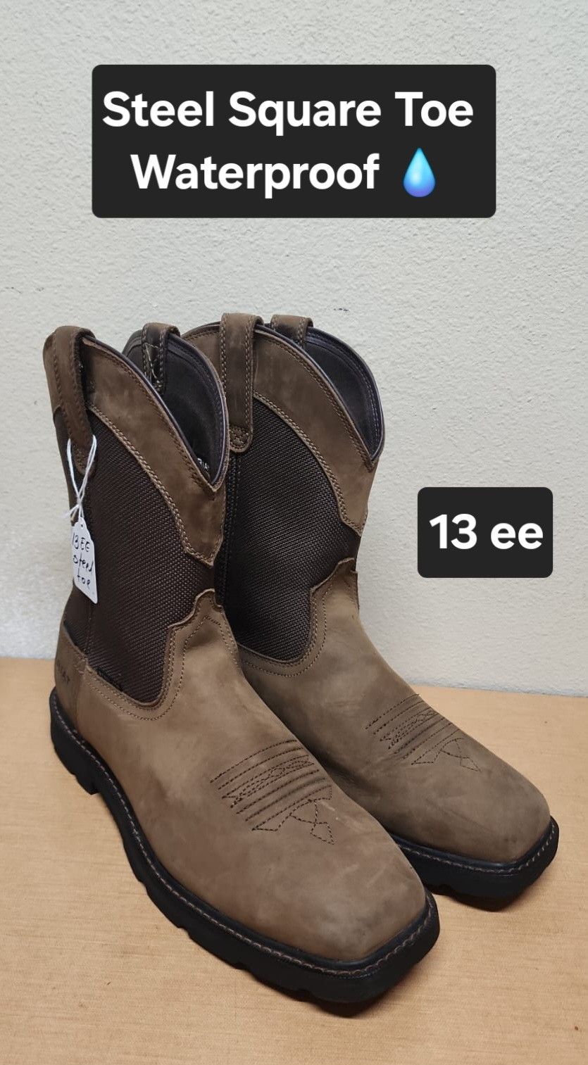 Ariat Work Boot Size 13 ee STEEL SQUARE TOE