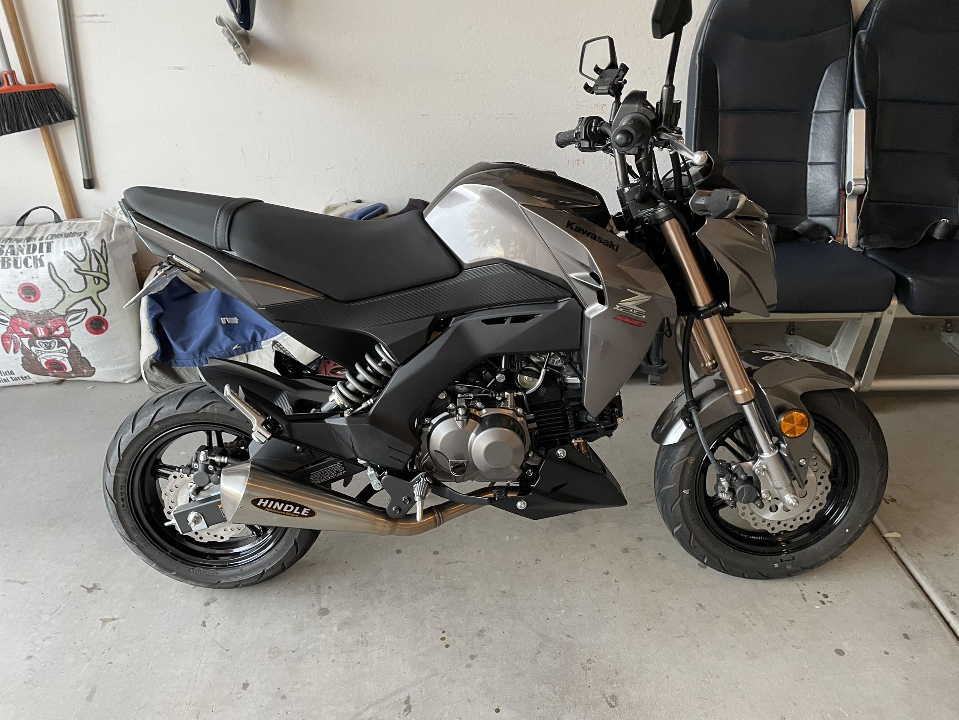 2018 Kawasaki Z125 Pro 600 Miles
