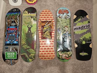 Skateboard decks