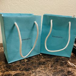 Authentic Tiffany Shopping Bag