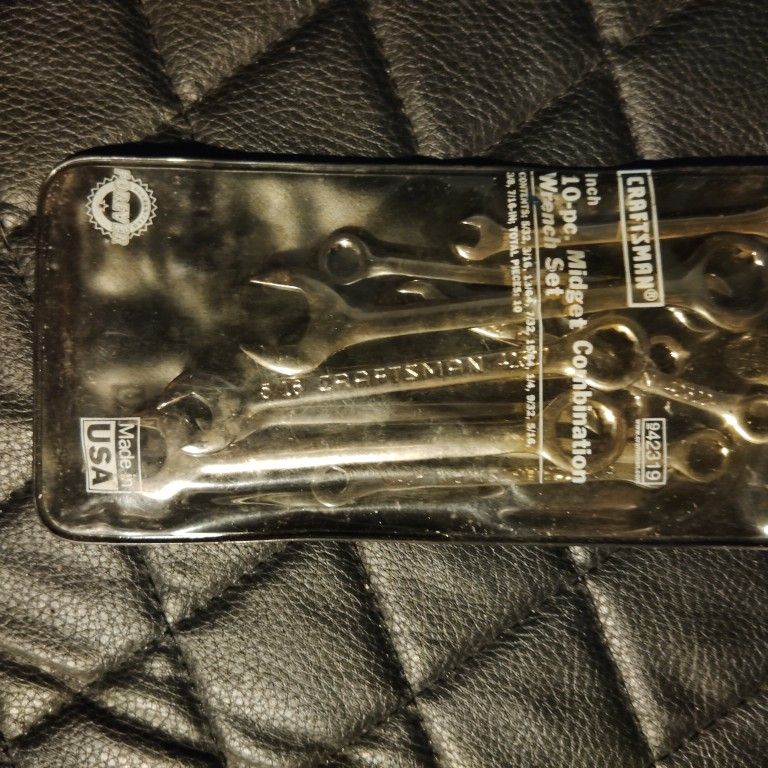Craftsman 10 Piece Midget Combination Wrench Set