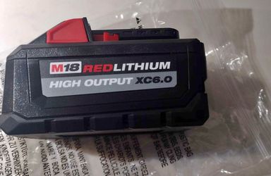 Milwaukee M18 Battery High Output 6.0Ah