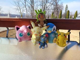 Pokemon Plush Lot of 6 Plushes