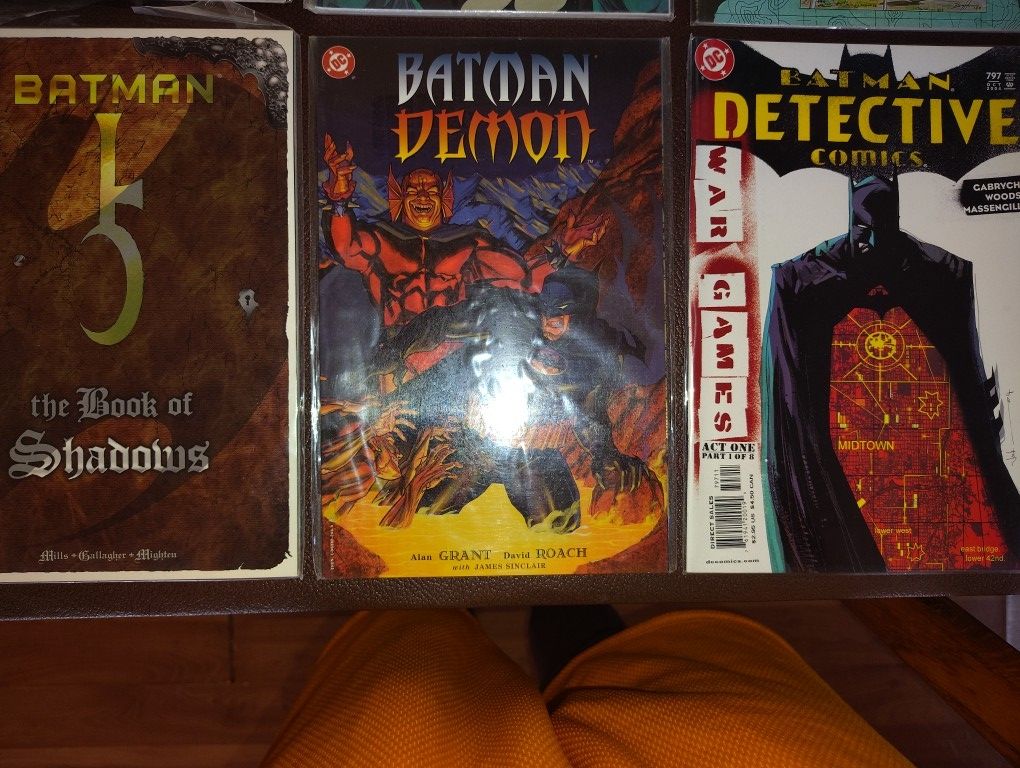 Batman Set,An Comics New In Plastic