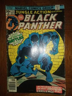 Marvels 1970's Black Panther Comic Books