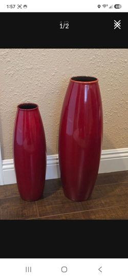 Vases Red Pier1