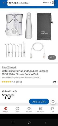 Waterpik Ultra Plus & Cordless Enhance 3000 Combo Pack