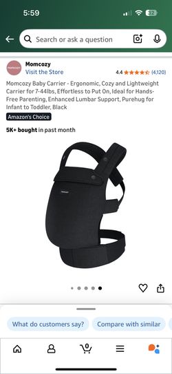 Momcozy Baby carrier