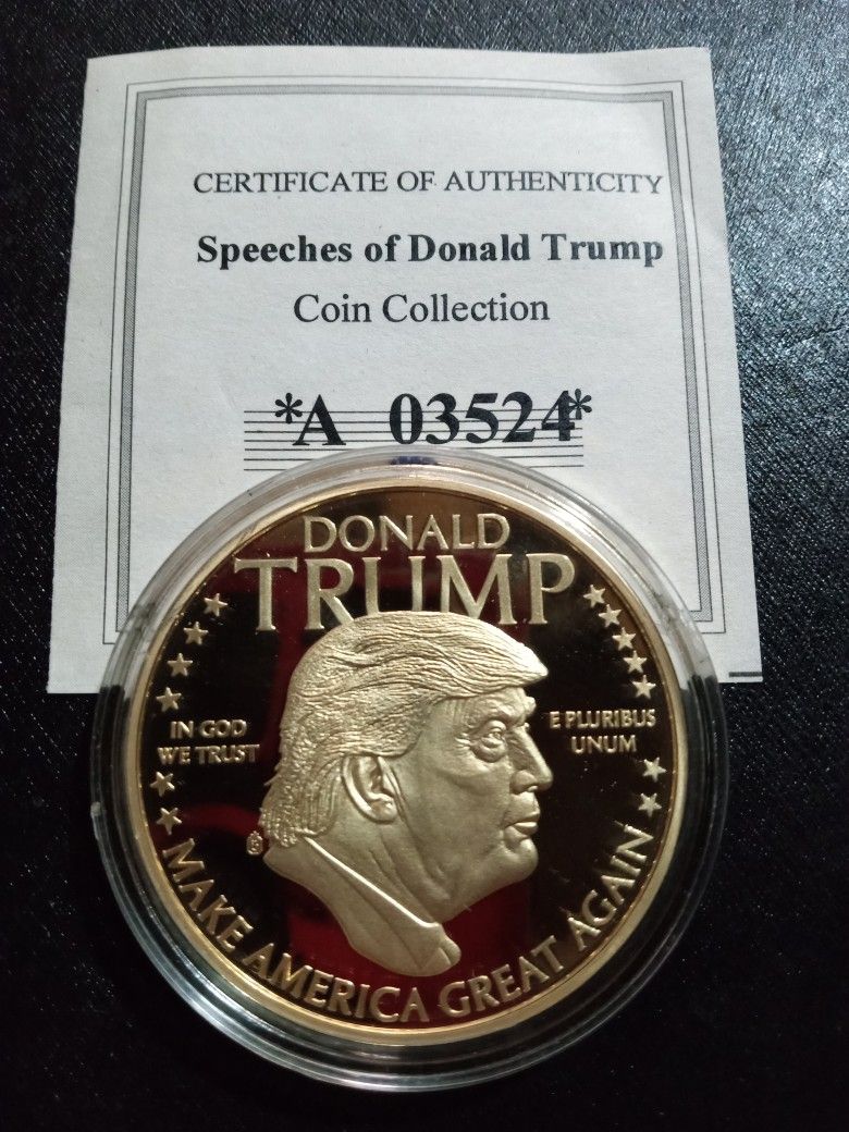 Speeches Of Donald Trump Coin