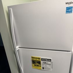 brand new whirlpool fridge