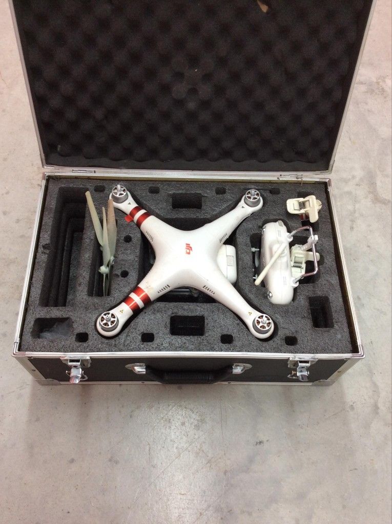 Dji Phantom Drone With Storage Case Aerial Photography Quadcopter