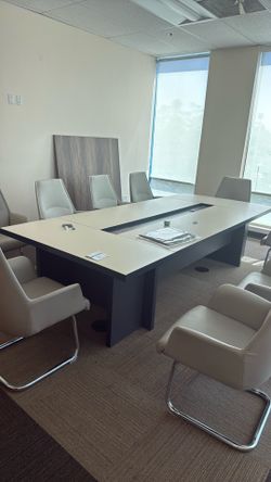 conference table & chairs