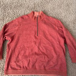 Tommy Bahama Flipshore Half Zip Sweater/Pullover  Men’s Sz 3XL  Reversible Gently Worn