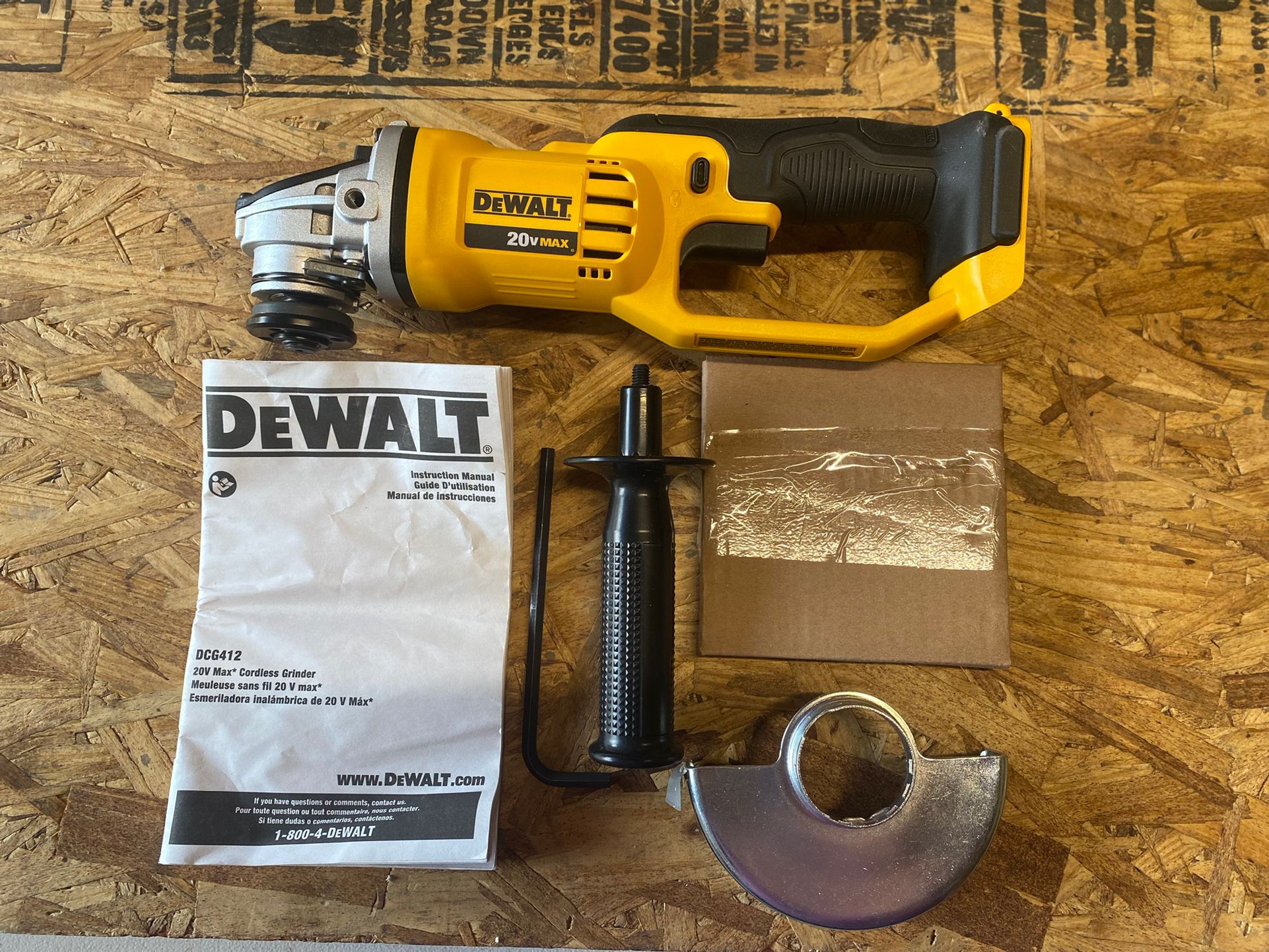 DEWALT 20-Volt MAX Cordless 4-1/2 in. to 5 in. Grinder (Tool Only)