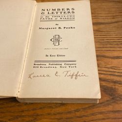 Numbers And letters By Margaret B Peeke