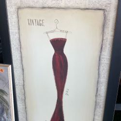 Vintage Framed Art