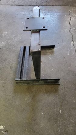 Metal water hose stool 