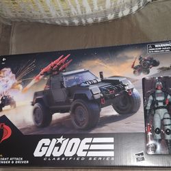 GI Joe Classified Cobra Night Attack 4-WD Stinger And Driver 