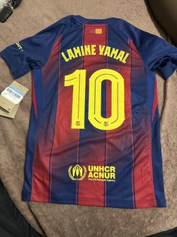 Lamine Yamal Barcelona Jersey