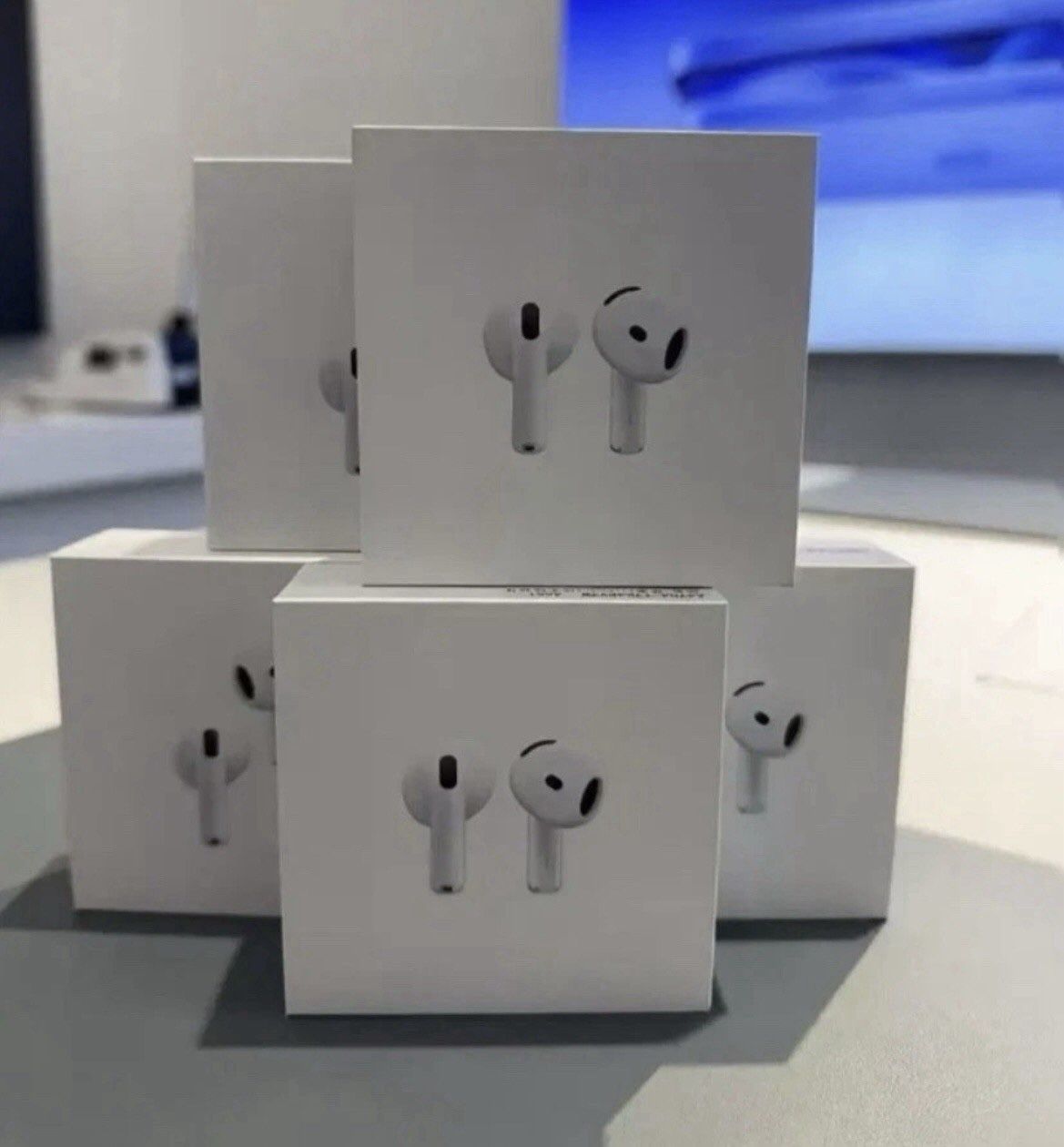 New Apple 4th Generation Wireless Earbuds with Active Noise Cancellation ANC