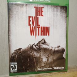 XBOX ONE EVIL WITHIN