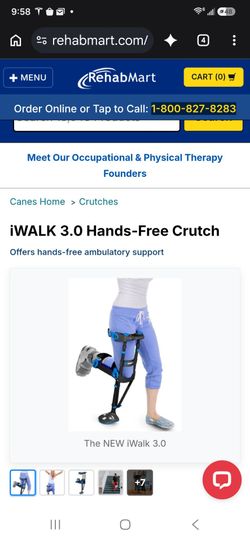 iWalk 3.0 Hands Free Crutch