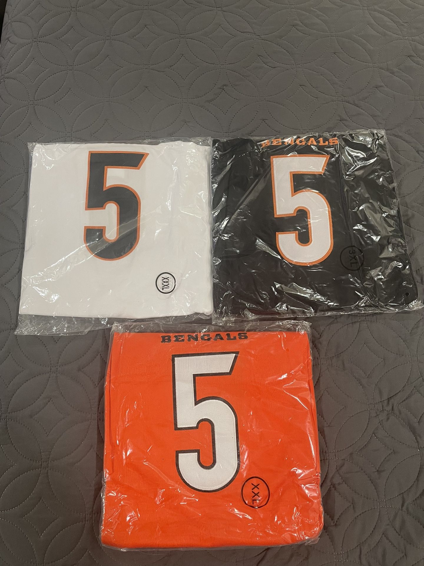 Cincinnati Bengals Tee Higgins Fuse stitched jerseys Small up to 5xl