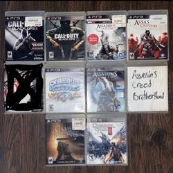 Ps3 Disk Games Bulk Lot (Tested!!!)