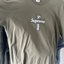 Supreme Cross box logo tee