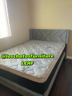New bed frame Queen size with mattress