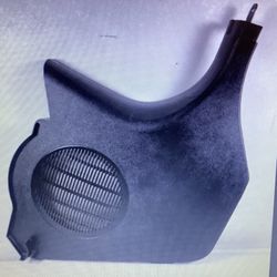 BMW Z4 E85 Passenger Lower Kick Panel Speaker Cover