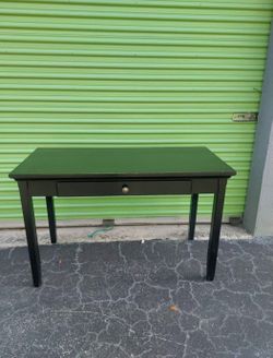 Black desk