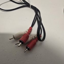 RCA CABLE WHITE/RED MALE