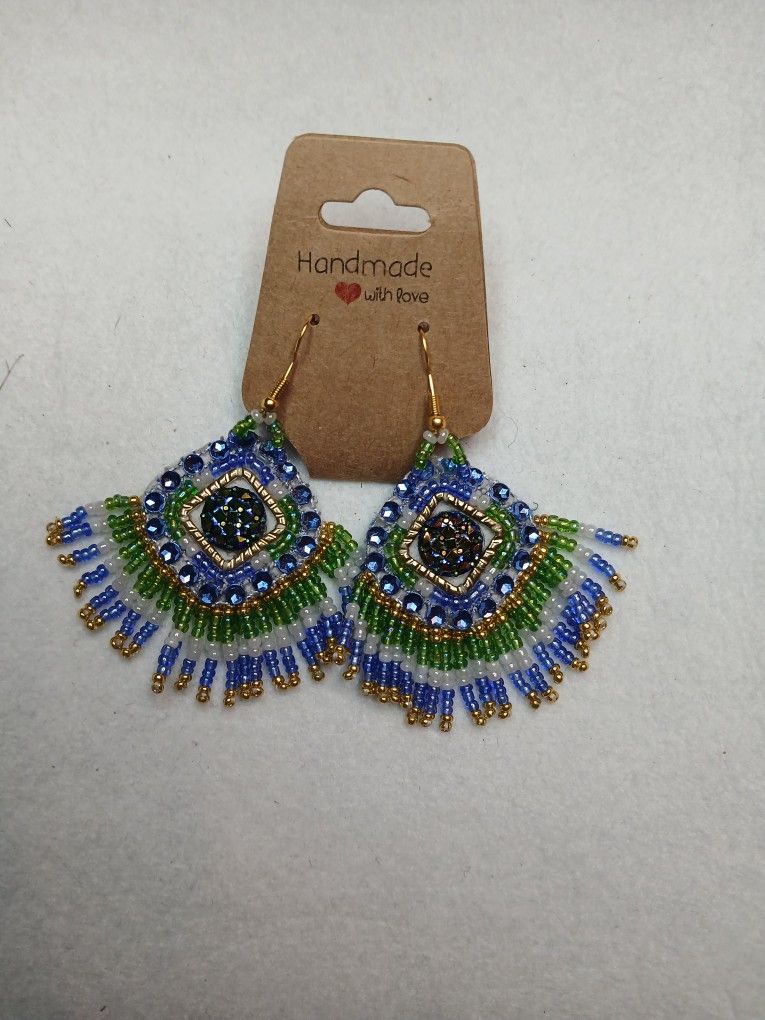 Handmade Beaded Earrings