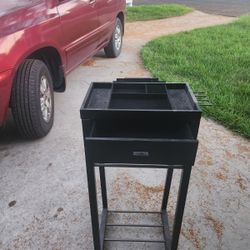 Black / Black Velvet Stand Organizer