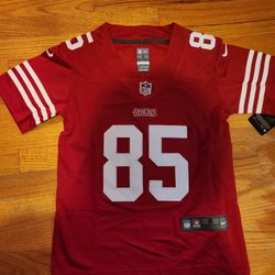 NFL San Francisco 49ers San Francisco football uniform No.85 George Kittle jersey embroidery