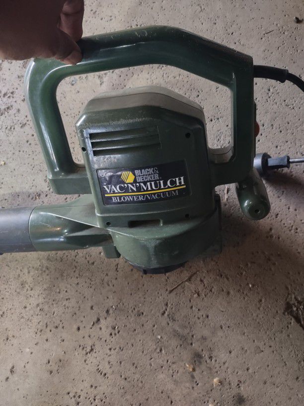 Electric Leaf Blower And Electric Edger