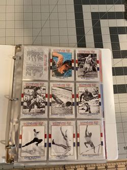 U.S. Olympic Cards Hall Of Fame Card Set