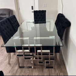 Glass Dining Table