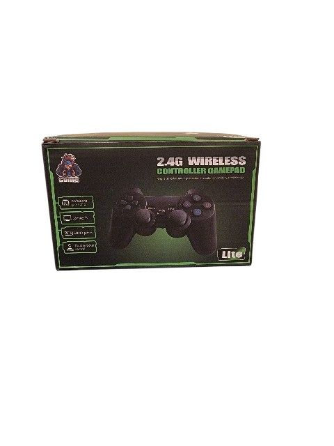 2.4G Wireless Controller Gamepad - Black