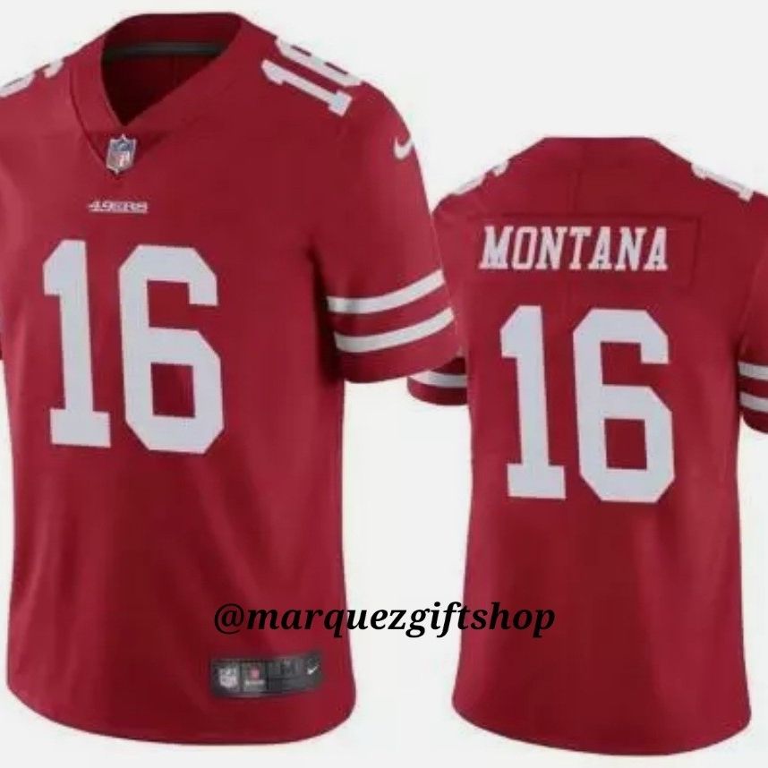 49ers Joe Montana Jersey ( All Size's ) for Sale in Ontario, CA - OfferUp