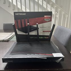 Netgear Nighthawk X4S & AOC 27inch Monitor 